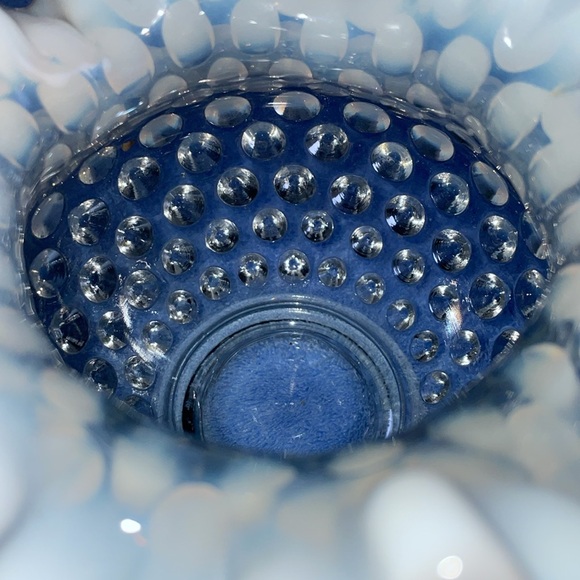 Vintage 1950’s Fenton White French Opalescent Glass Bowl. - Picture 7 of 7